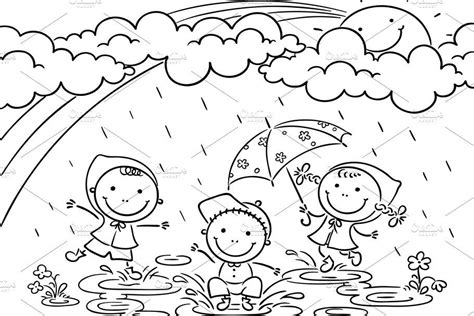 Outline cartoon kids illustration | Ý tưởng tự làm, Ý tưởng vẽ