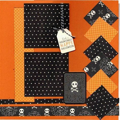 Lacking Black Scrapbook #scrapbooklayout #ScrapbookingCrafts | Halloween scrapbook, Fall ...