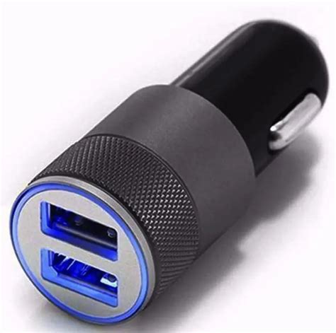 Mini Dual USB Twin Port 12V Universal In Car Lighter Socket Charger Adapter plug Mar2 -in ...