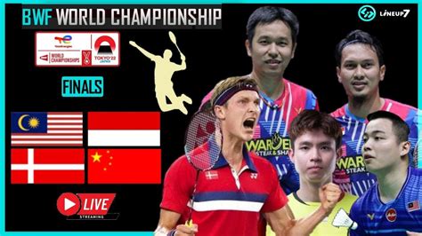 FINALS | BWF World Championships 2022 Live | Denmark, Indonesia ...