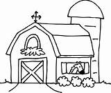 Barn Coloring Pages  Best For Kids sketch template