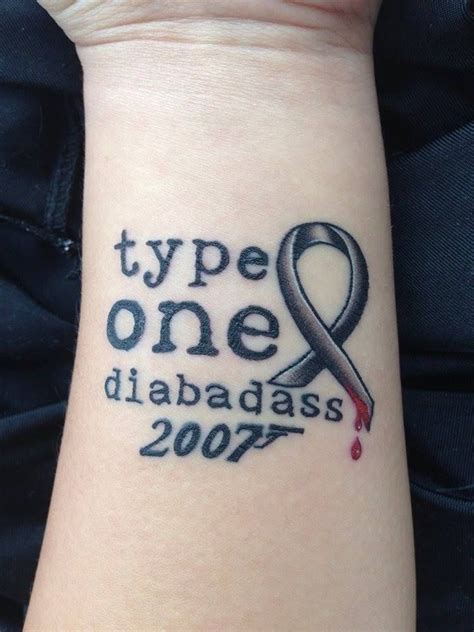 Pin by Danielle Palmer on IDEAS | Diabetes tattoo type 1, Diabetes tattoo, Tattoos