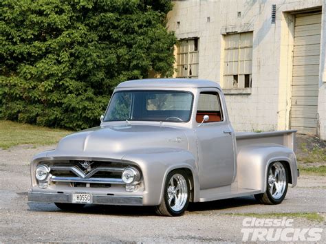 1955 Ford F-100 Pickup Truck - Classic Trucks Magazine | Classic trucks, Classic ford trucks ...