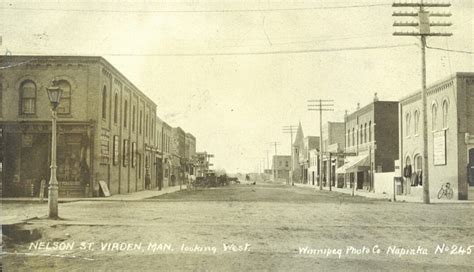 Virden, Manitoba in 1908 as it was in the years our ancestors came to ...