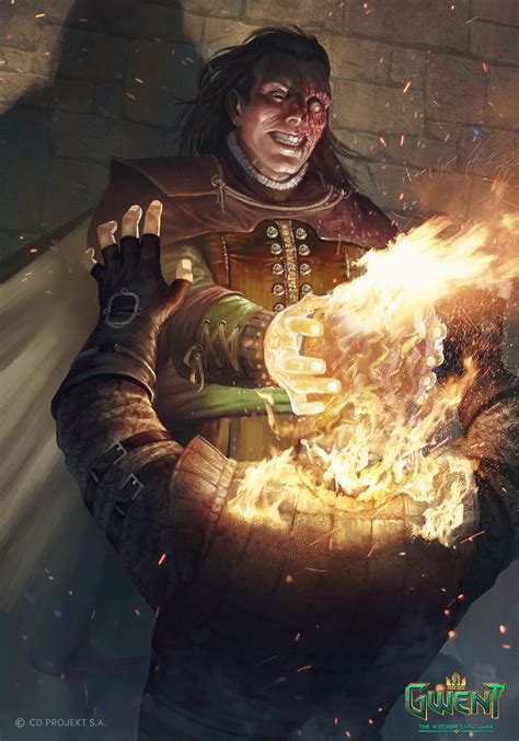 ArtStation - Vilgefortz - Gwent Card