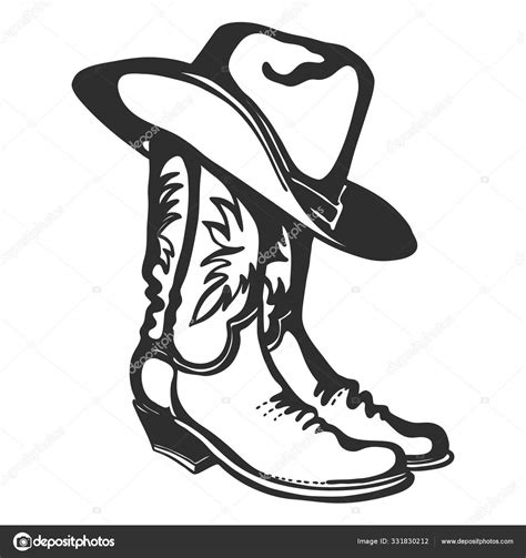 Western Boots Silhouette