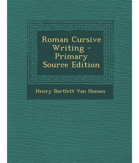 Roman Cursive Writing: Buy Roman Cursive Writing Online at Low Price in ...