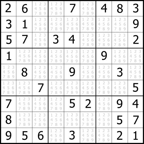 Printable Sudoku Printable - Printable Sudoku Free