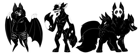 Shadow Creatures Batch 2 (Customs) by eerieN00dle on DeviantArt