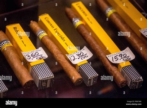 Cohiba cigars in retail with individual packages, Cuban cigars in the ...