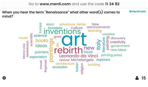 Www Menti Com and Use the Code