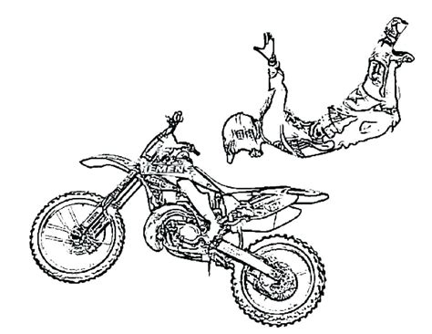 Dirt Bike Helmet Coloring Pages at GetDrawings | Free download