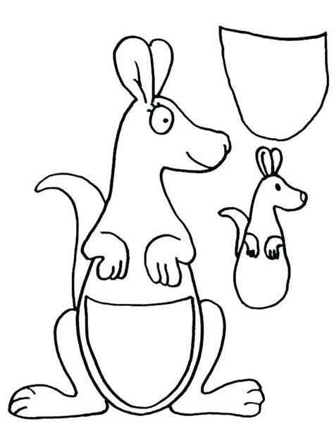 kangaroo rat coloring page | Animal coloring pages, Australian mammals, Kangaroo art