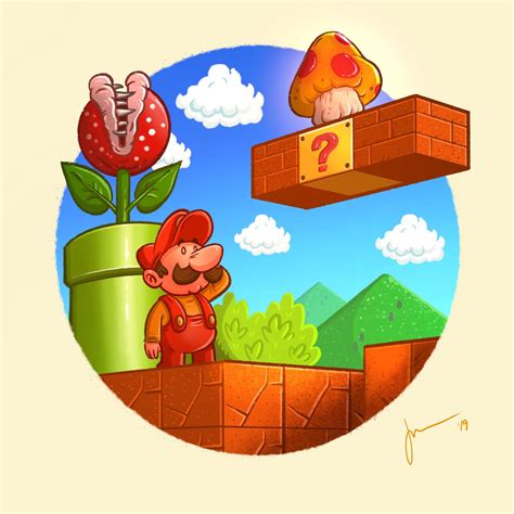 Super Mario Bros fan art : r/casualnintendo