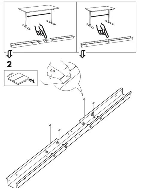 IKEA SKARSTA Desk Sit/Stand Manual - ItsManual