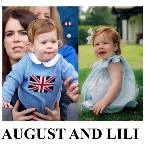 August Brooksbank and Lilibet Diana Mountbatten-Windsor | Royal family ...