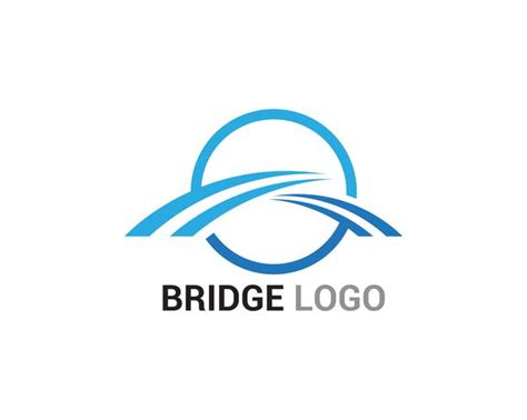 Bridge logo and symbol vector template building 626471 Vector Art at Vecteezy