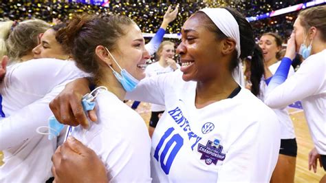 Kentucky Wildcats win first NCAA volleyball title in four-set victory over Texas - ESPN