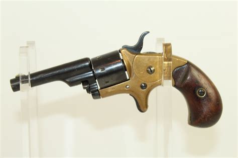 Antique Colt Open Top 22 Revolver 001 | Ancestry Guns