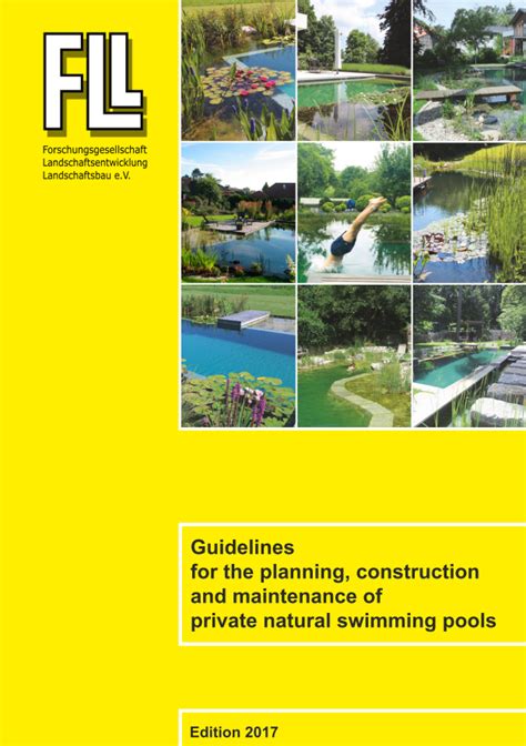 FLL Shop Guidelines for the planning, construction and maintenance of private natural swimming ...