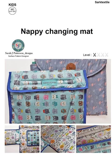 NAPPY CHANGING MAT Inc. VAT - Sewing-sanctuary