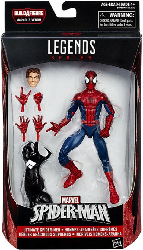 Marvel Legends Spider-Man Venom Series Peter Parker 6 Action Figure ...