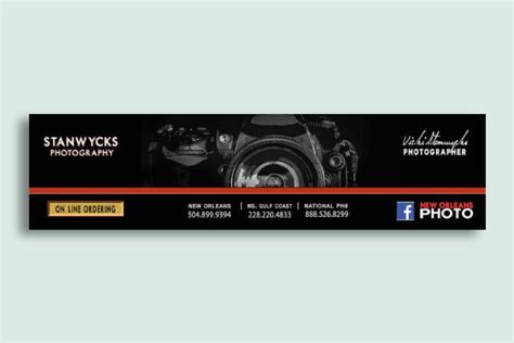 Photography Banner Template