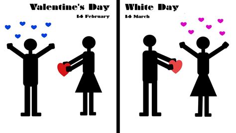 WHITE DAY: YES, THINGS ARE DIFFERENT IN ASIA. Valentine's Day is typically observed by girls and ...