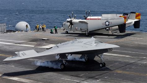 Unmanned Drone Lands On Aircraft Carrier The Columbian, 40% OFF