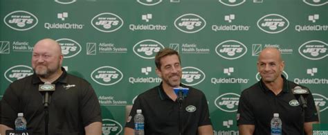 Aaron Rodgers' Introductory Press Conference With the Jets - Sports ...