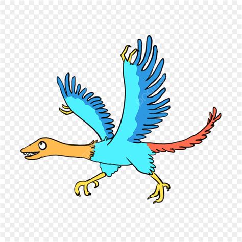 Archaeopteryx Dinosaurio Dinosa De Dibujos Animados Animal, Dinosaurio ...