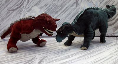 DISNEY DINOSAUR 13" ALADAR & CARNOTAURUS SOFT PLUSH TOYS MATTEL | #308595809