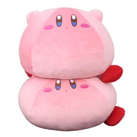 Children Soft Kirby Plush Pillow and Stuffed Toy Kids Cartoon Pink Kirby Doll Animals Plush for ...