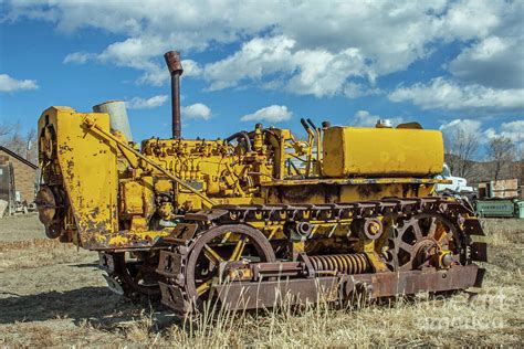 Old Caterpillar Dozer Photograph by Tony Baca - Fine Art America