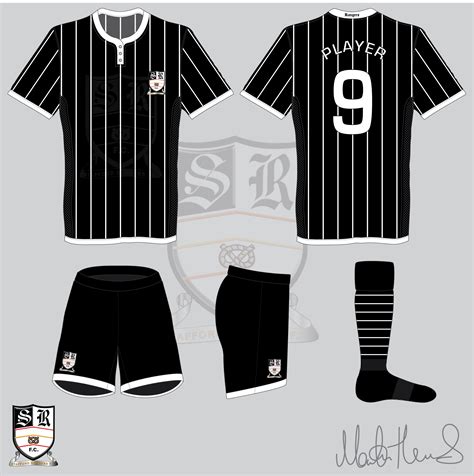 Stafford Rangers FC Home Kit #5 - Martin Thomas Design