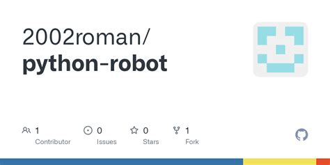 GitHub - 2002roman/python-robot