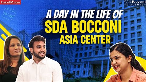 A Day In The Life Of SDA Bocconi Asia Center | Courses, USPs, Placements And More - YouTube