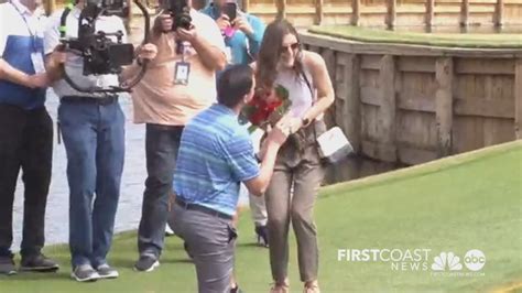 Sergio Garcia helps man propose to his girlfriend at The Players Championship | firstcoastnews.com