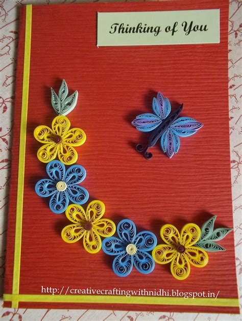 New Paper Quilling Designs of Greeting Cards - Creative Art & Craft Work