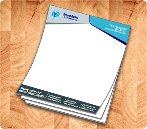 3.5x4.25 Custom Printed Marketing Notepads - Marketing notepads - Shop by Design