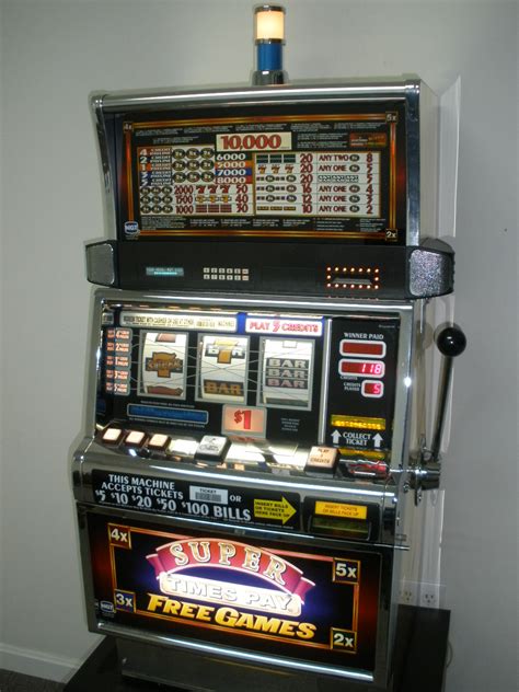 IGT SUPER TIMES PAY FREE GAMES FIVE LINE S2000 SLOT MACHINE For Sale • Gambler's Oasis USA