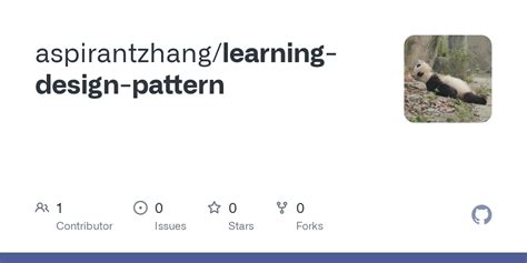 GitHub - aspirantzhang/learning-design-pattern