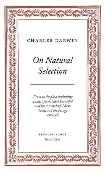 On Natural Selection (eBook, ePUB) von Charles Darwin - buecher.de