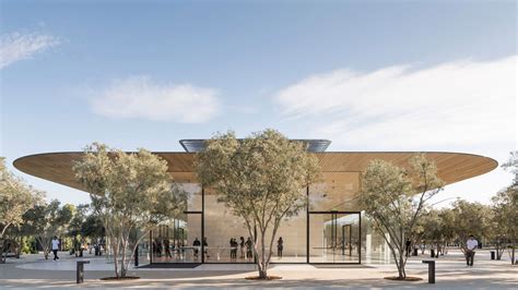 Apple Park Visitor Center, designed by Foster + Partners, opens to the public | METALOCUS