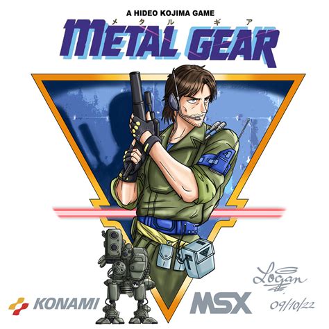 Metal Gear Msx Fan Art by GabeLogan3D on DeviantArt