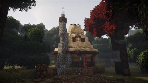 Small witch hut I built. : Minecraft