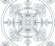 Coloriage Mandala Flocon de Neige dessin gratuit à imprimer