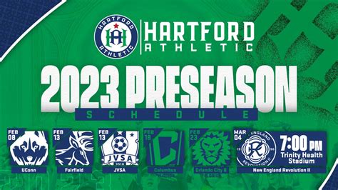 Hartford Athletic release 2023 preseason schedule