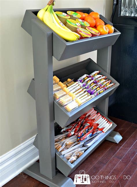 DIY Snack Storage Ideas