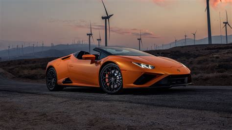 Lamborghini Huracán EVO RWD Spyder 2021 5K Wallpaper | HD Car ...